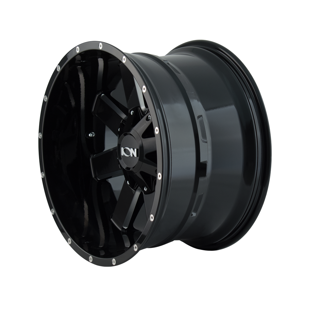 4 Ion 141 20x9 Wheels Rims 5x127 Gloss Black Milled 20 Inch 18mm