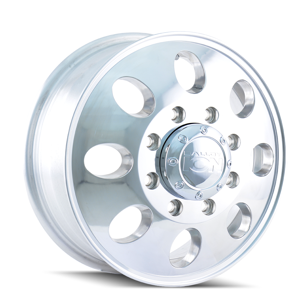 17x6.5 Ion 167 Polished DUALLY FRONT Wheel 8x200 (125.3mm)