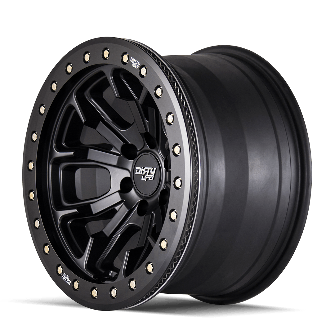 DIRTY LIFE DT-1 9303 17" Inch 6x5.5 Wheel Rim 17x9 -38mm Black. 