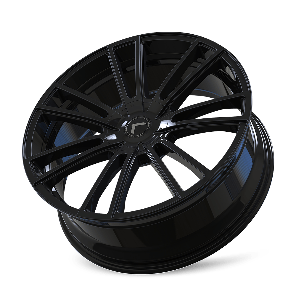 Spectra Rim Kraze 183 Spectra 20x8.5 5x112/5x120 38mm Gloss Black Wheel Rim 20 ...