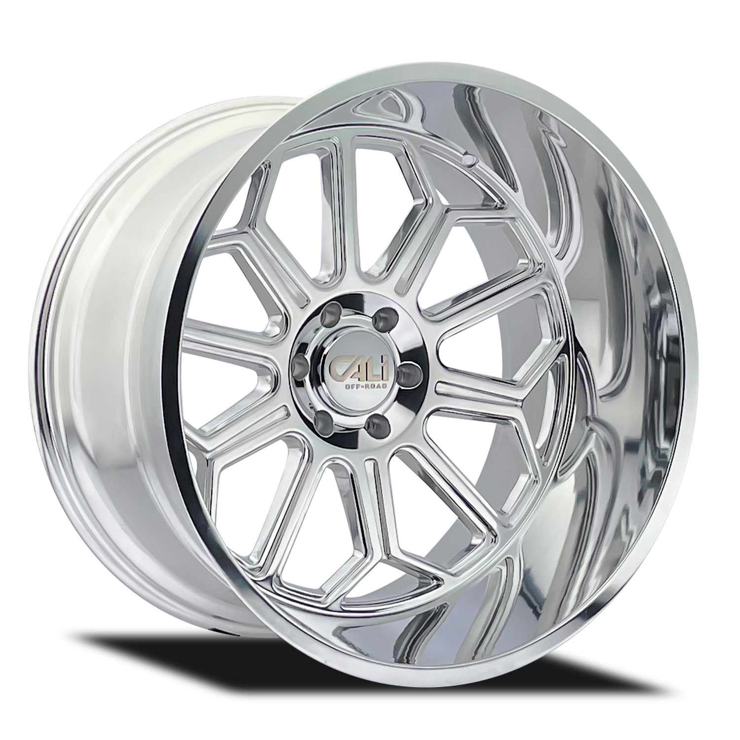 20x9/10x127mm CaliOffRoad Americana 9101 Wheel with PVD Finish 